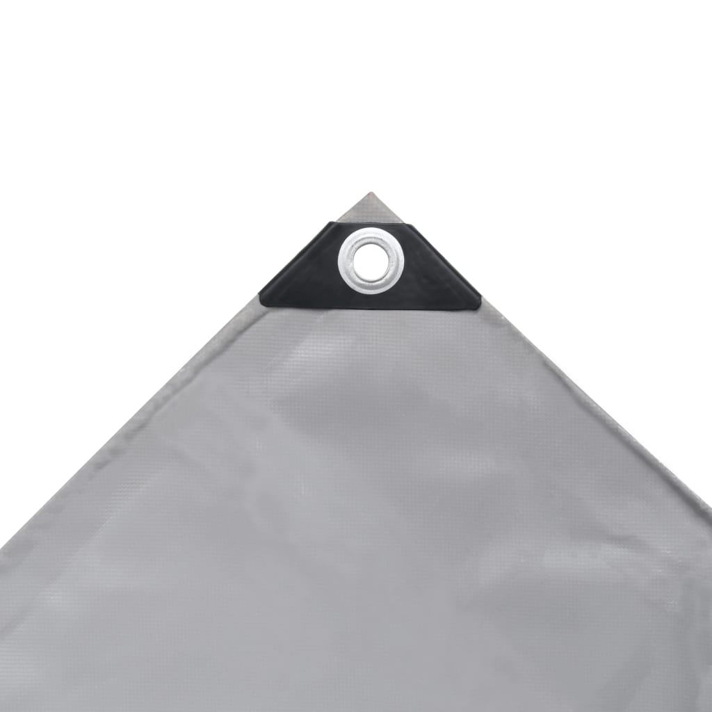 Szürke ponyva 650 g/m² 3,5 x 5 m 3