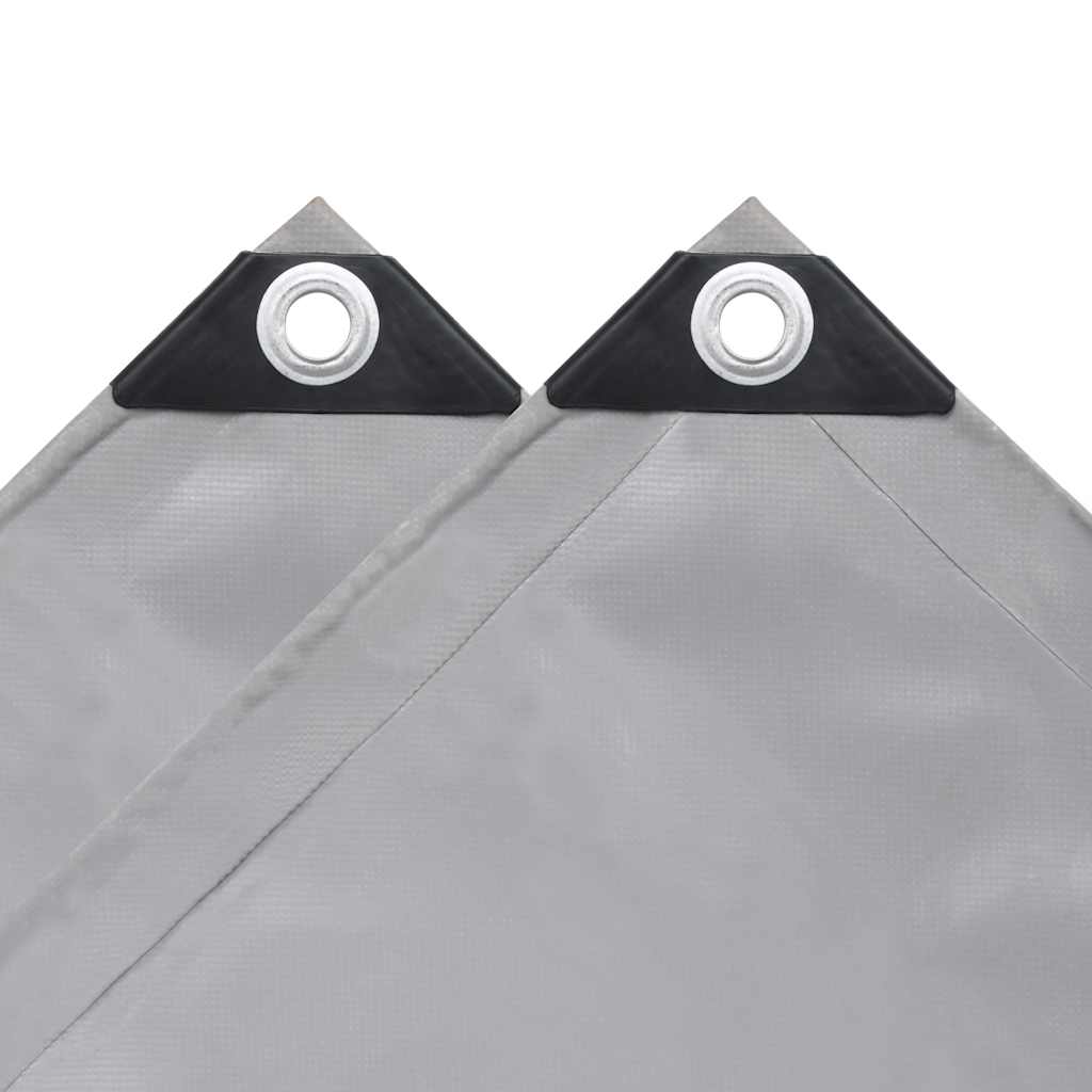 Szürke ponyva 650 g/m² 3,5 x 5 m 4