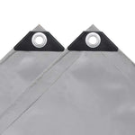Szürke ponyva 650 g/m² 6 x 8 m 4