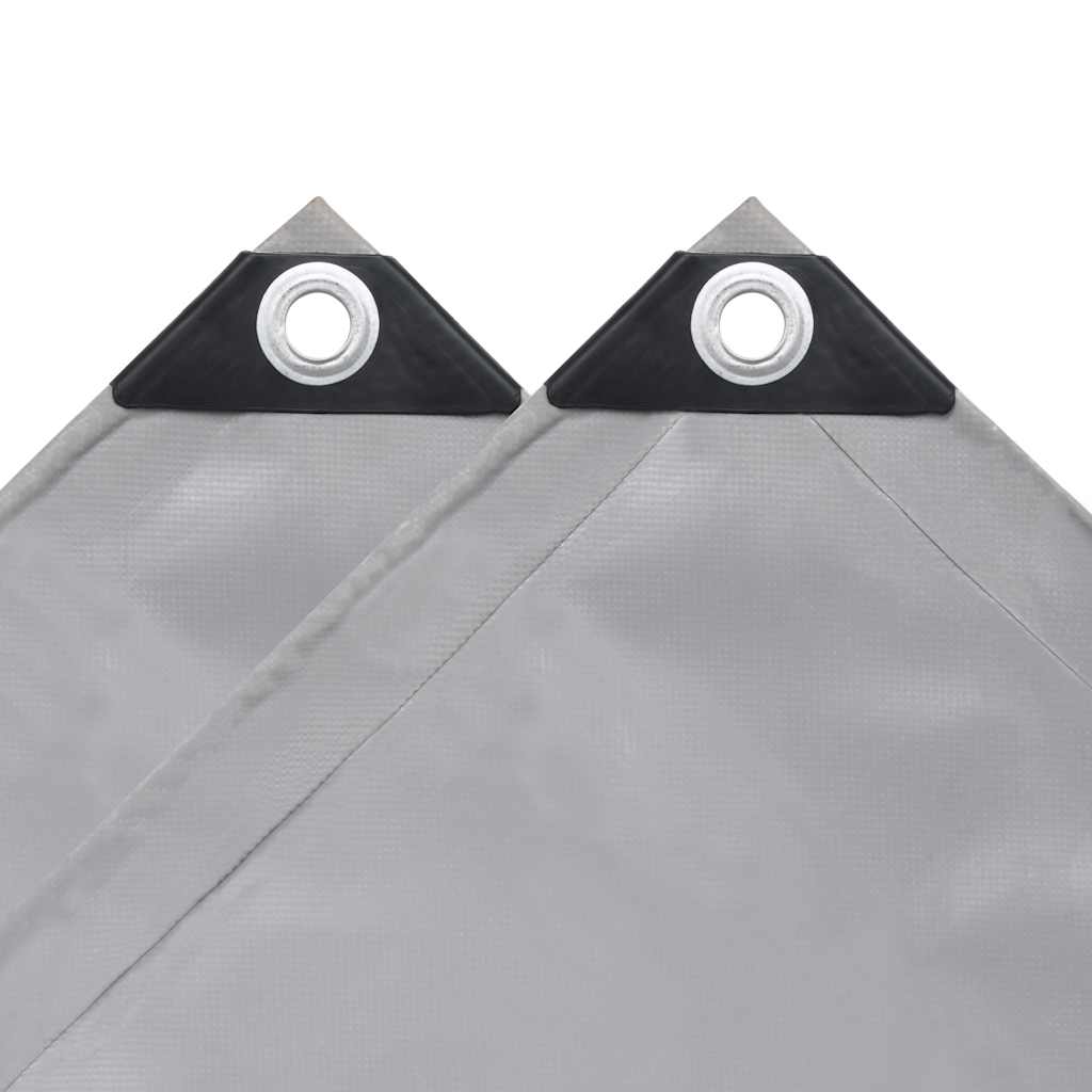 Szürke ponyva 650 g/m² 6 x 8 m 4