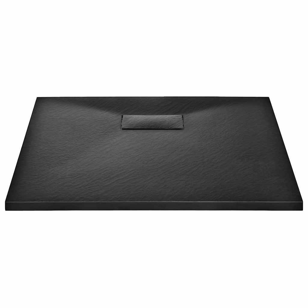 Fekete SMC zuhanytálca 90 x 90 cm 3