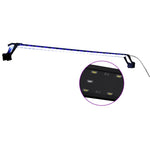 Kék és fehér LED-lámpa akváriumhoz szorítókkal 115 - 130 cm 2