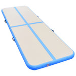Kék PVC felfújható tornaszőnyeg pumpával 800 x 100 x 10 cm 3