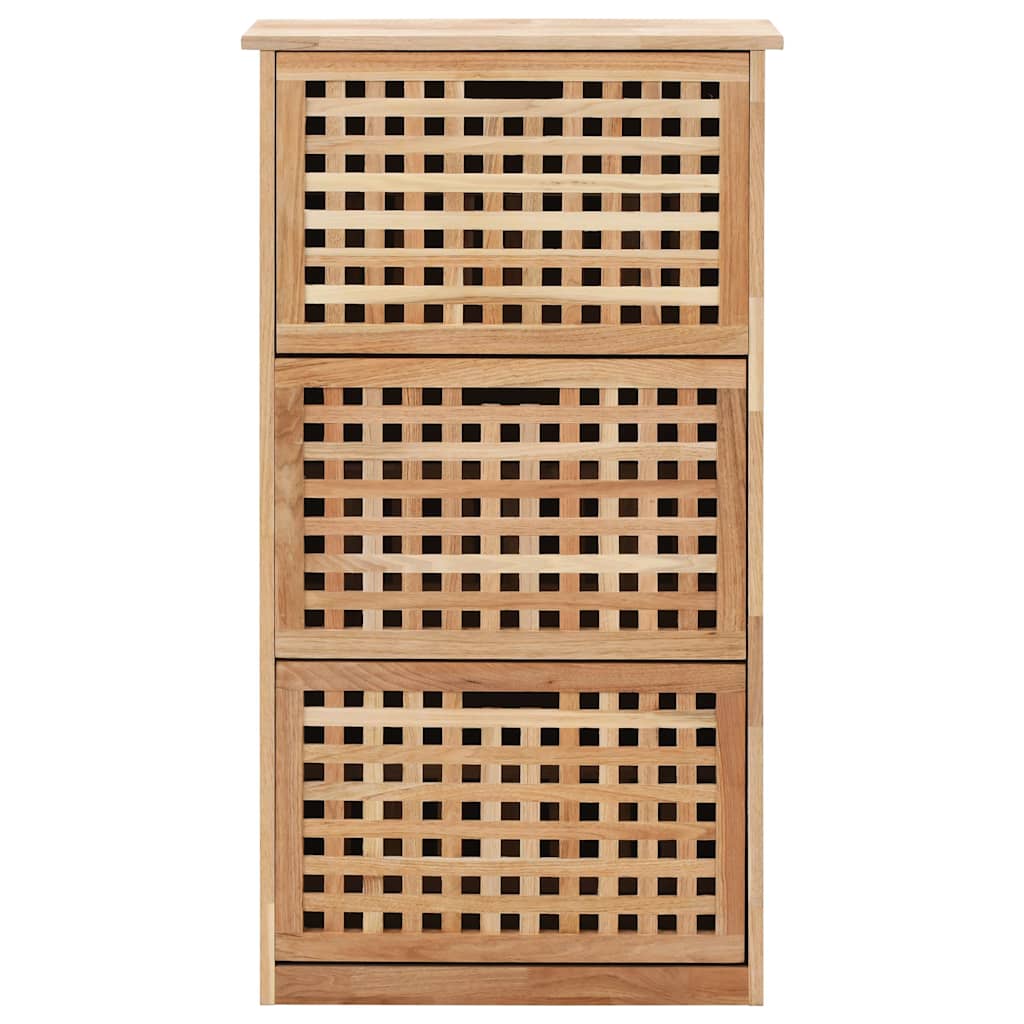 Tömör diófa cipősszekrény 55 x 20 x 104 cm 3