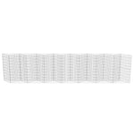 Horganyzott acél gabion fal 450 x 30 x 100 cm 6