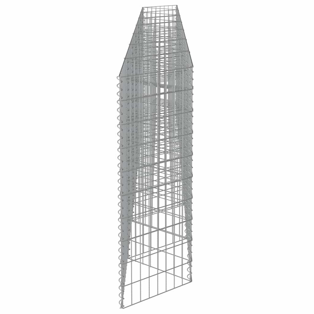 Horganyzott acél gabion fal 450 x 30 x 100 cm 7