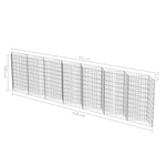 Horganyzott acél gabion fal 450 x 30 x 100 cm 8