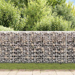Horganyzott acél gabion fal fedéllel 200 x 20 x 85 cm 3