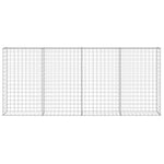 Horganyzott acél gabion fal fedéllel 200 x 20 x 85 cm 5