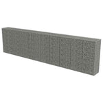 Horganyzott acél gabion fal fedéllel 600 x 50 x 150 cm 2