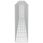 Horganyzott acél gabion fal fedéllel 600 x 50 x 150 cm 6