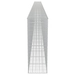 Horganyzott acél gabion fal fedéllel 900 x 50 x 150 cm 6
