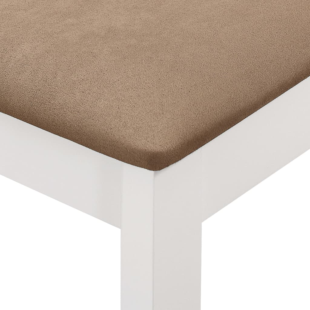 3-részes fehér MDF étkezőszett 12