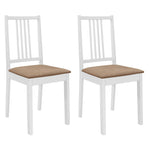 3-részes fehér MDF étkezőszett 7