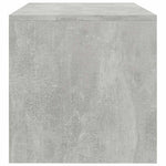 Betonszürke szerelt fa TV-szekrény 120 x 40 x 40 cm 5