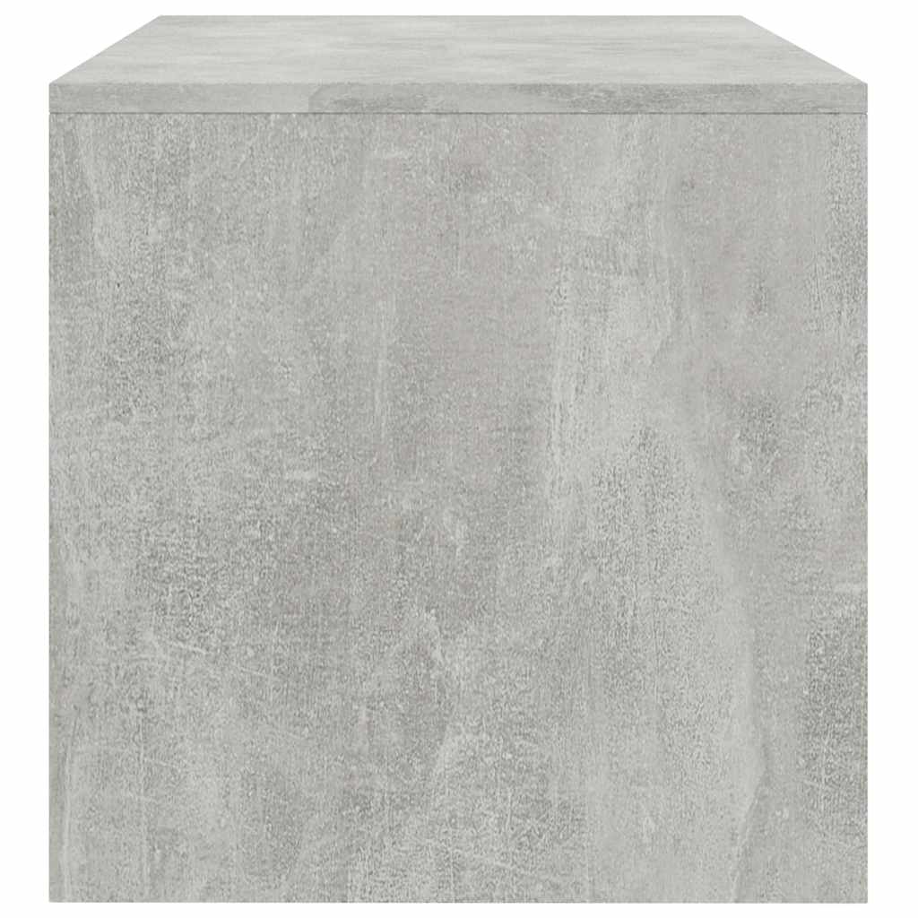 Betonszürke szerelt fa TV-szekrény 120 x 40 x 40 cm 5