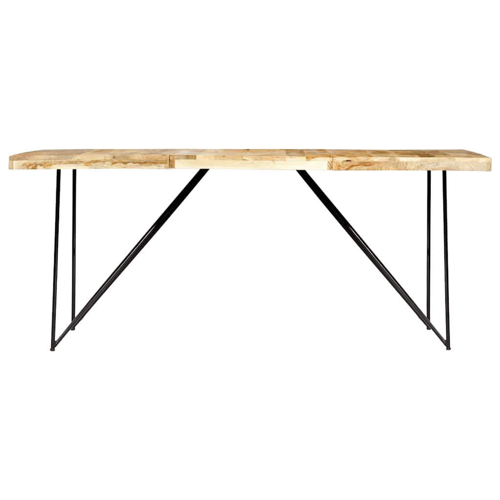 Tömör mangófa étkezőasztal 180 x 90 x 76 cm 2