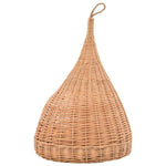 Természetes fűzfa macskaház párnával és tipi-sátorral 40x60 cm 5