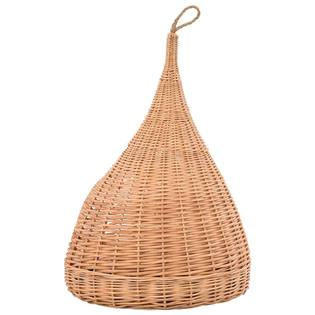 Természetes fűzfa macskaház párnával és tipi-sátorral 40x60 cm 5