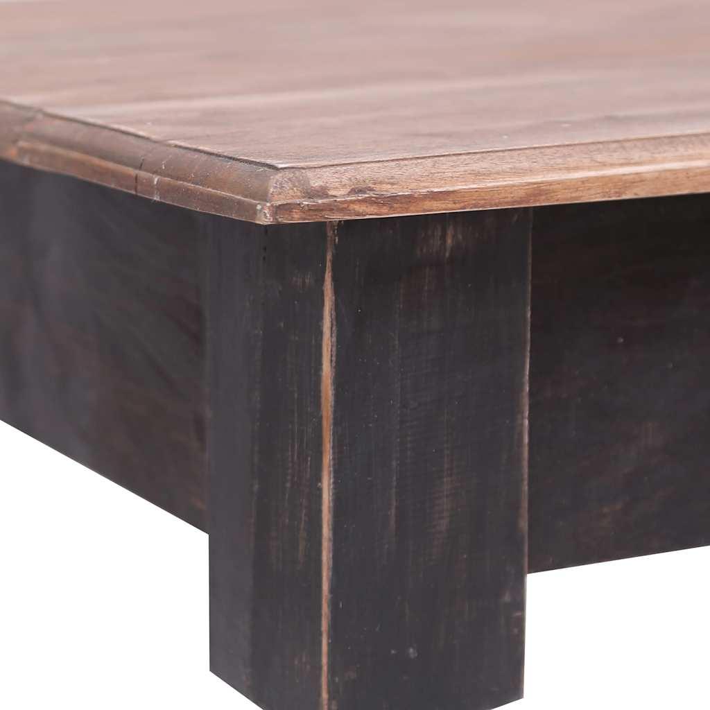 Tömör mahagóni fa íróasztal 3 fiókkal 117 x 57 x 75 cm 6