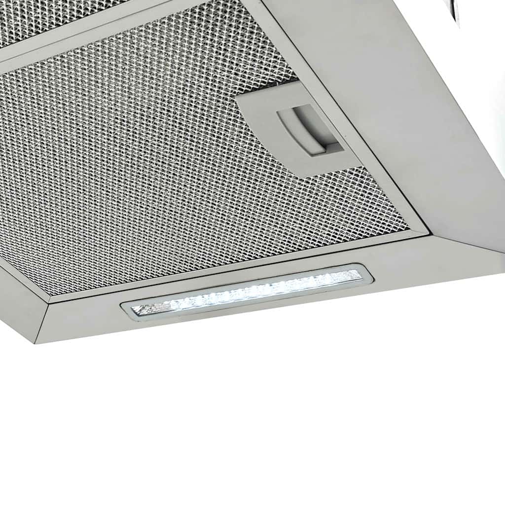 Rozsdamentes acél LCD érintőképernyős sziget páraelszívó 55 cm 6
