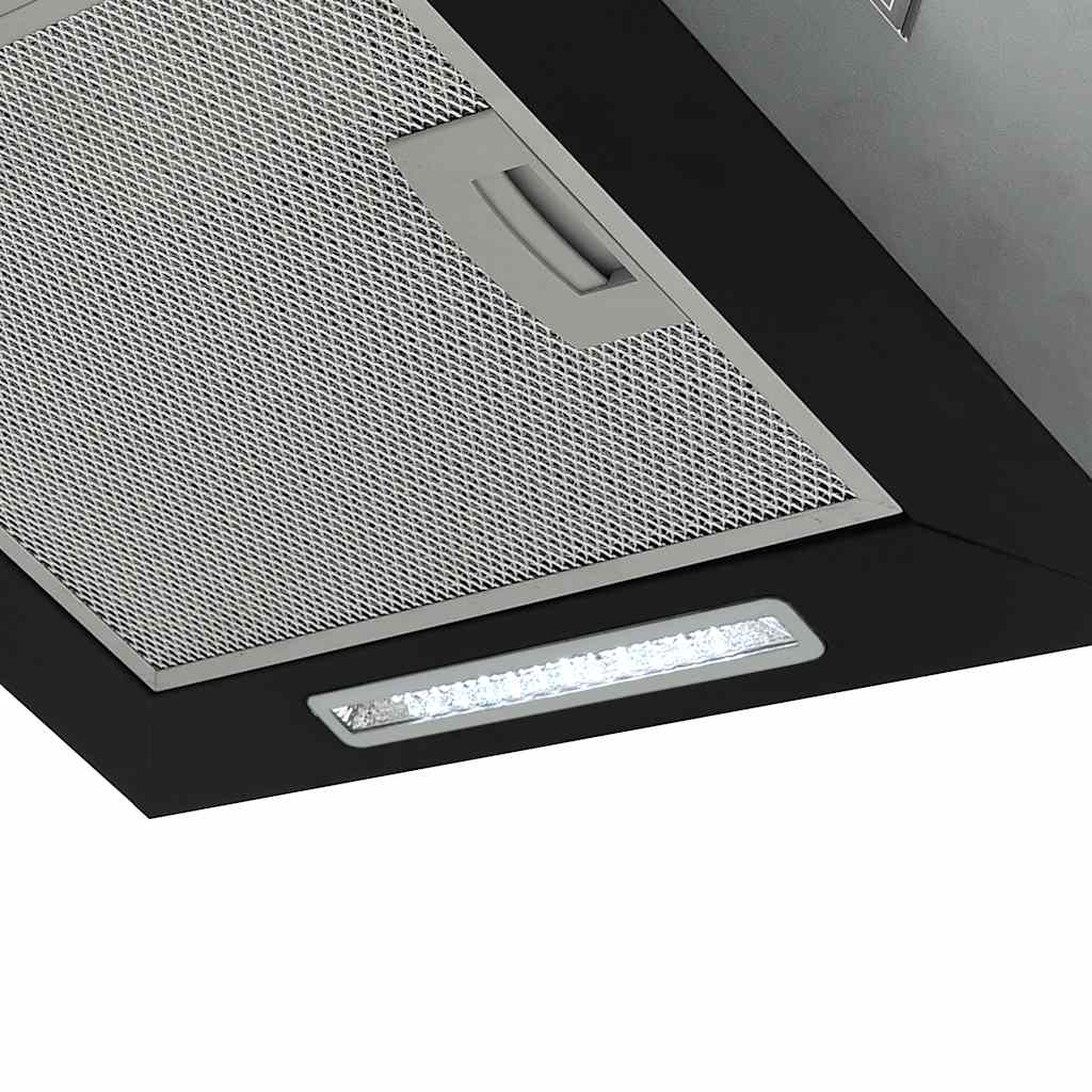 Porszórt acél LCD érintőképernyős sziget páraelszívó 55 cm 5