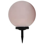 2 db napelemes kültéri LED gömblámpa 40 cm RGB 2