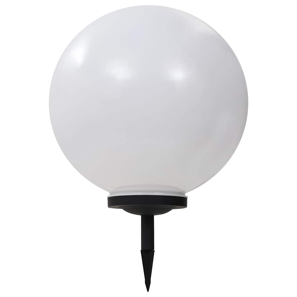 2 db napelemes kültéri LED gömblámpa 40 cm RGB 3