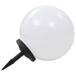 2 db napelemes kültéri LED gömblámpa 40 cm RGB 4