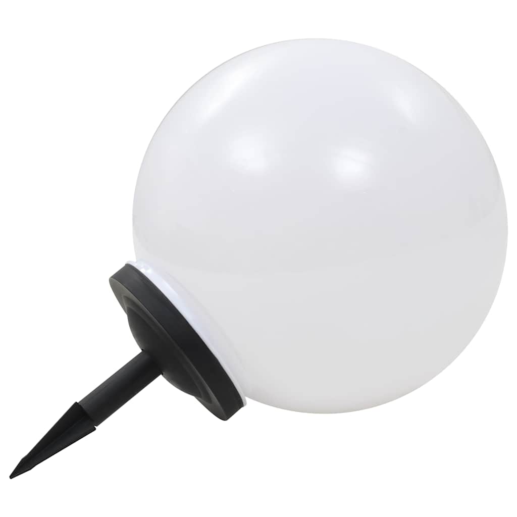 2 db napelemes kültéri LED gömblámpa 40 cm RGB 4
