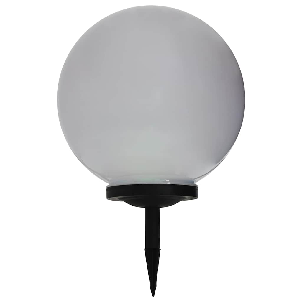 2 db napelemes kültéri LED gömblámpa 40 cm RGB 5