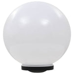 2 db napelemes kültéri LED gömblámpa 40 cm RGB 9