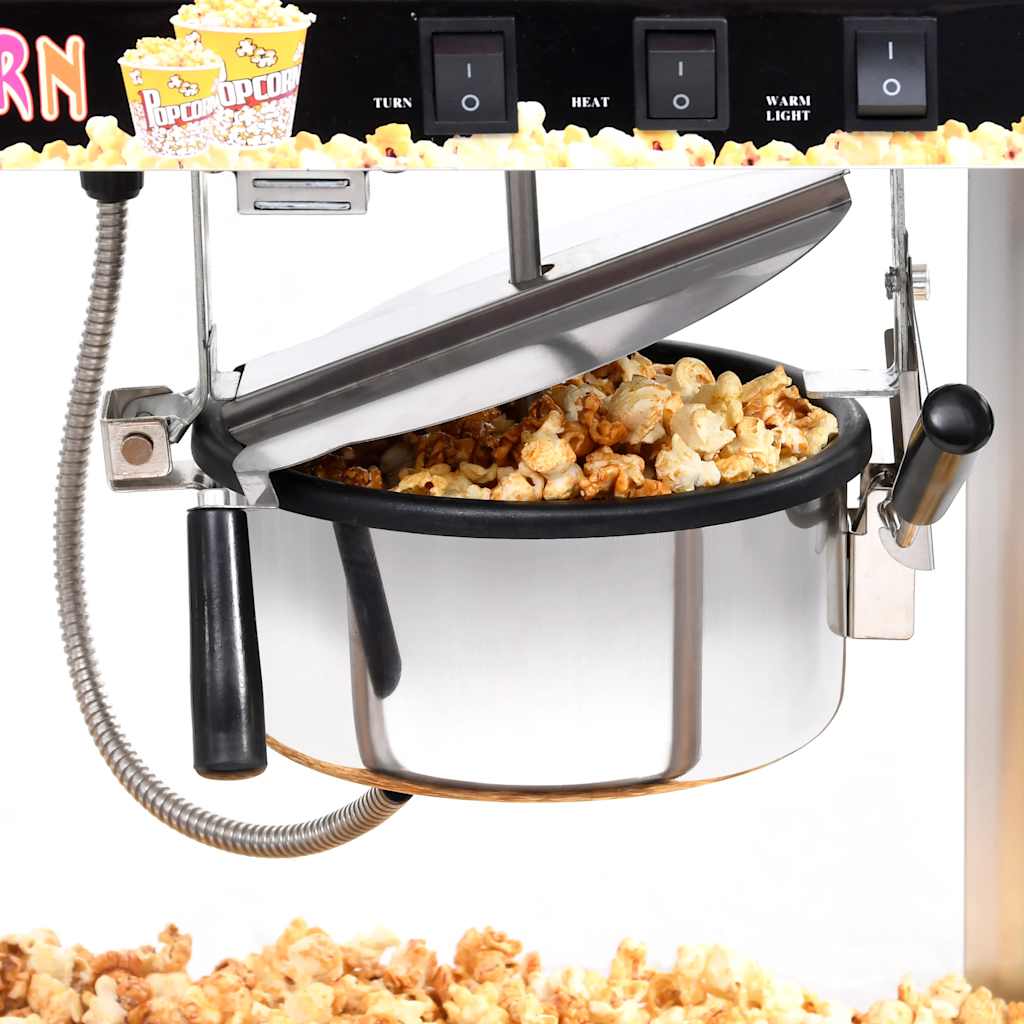 Popcorn készítő gép teflon bevonatú edénnyel 1400 W 5