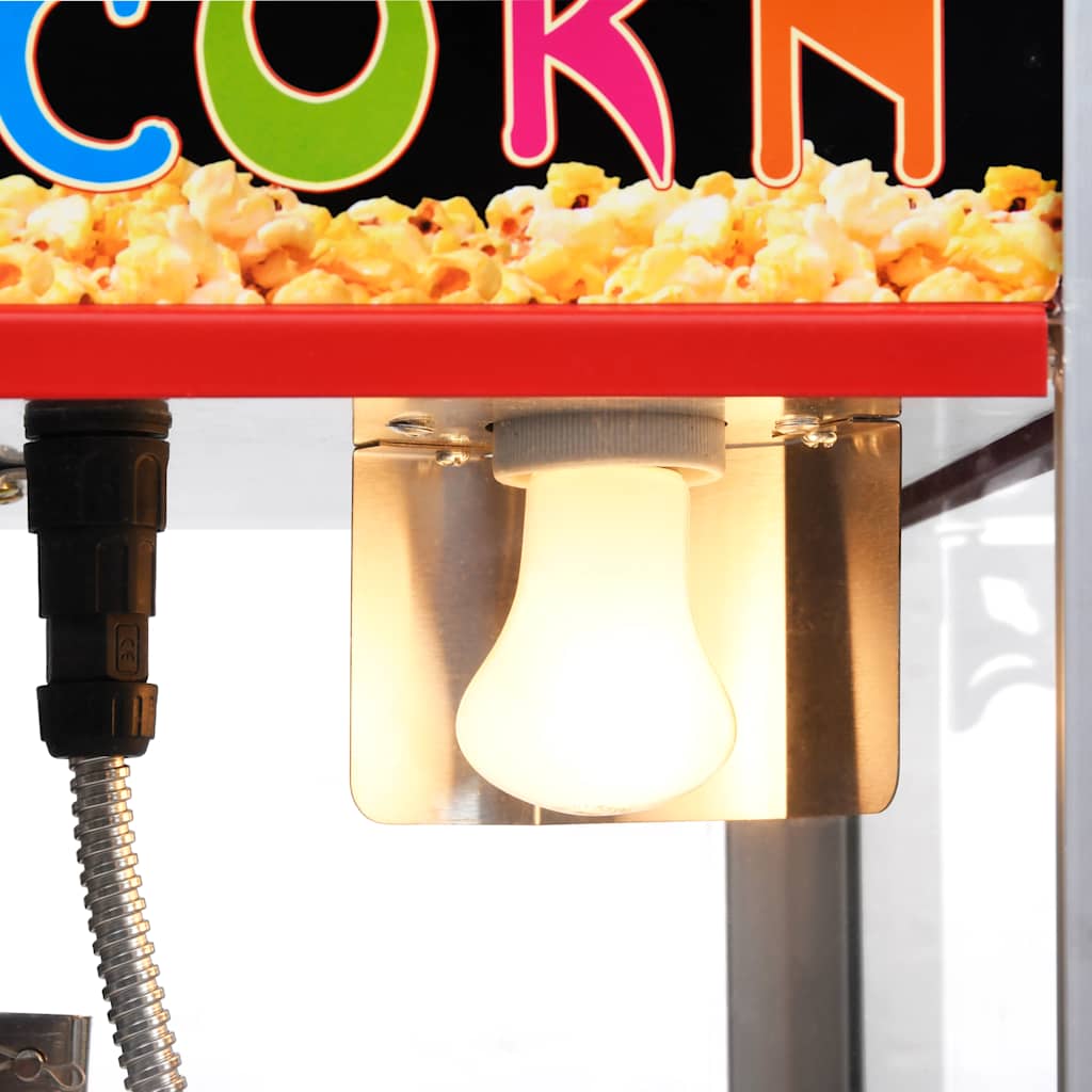 Popcorn készítő gép teflon bevonatú edénnyel 1400 W 6