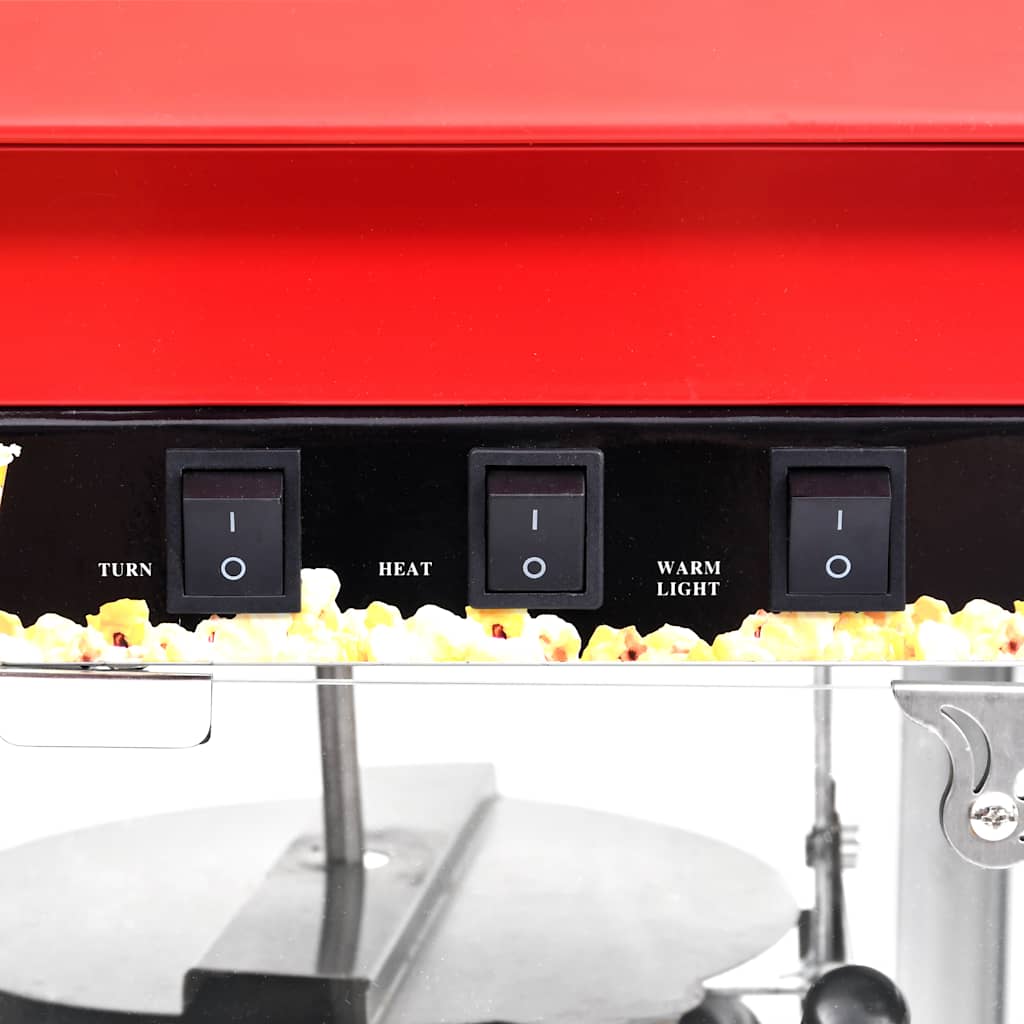 Popcorn készítő gép teflon bevonatú edénnyel 1400 W 7