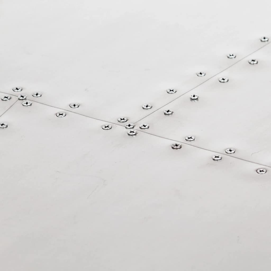 Ezüstszínű fém repülős asztal 112 x 50 x 76 cm 6