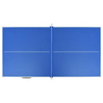 1,5 méteres kék pingpongasztal hálóval 152 x 76 x 66 cm 5