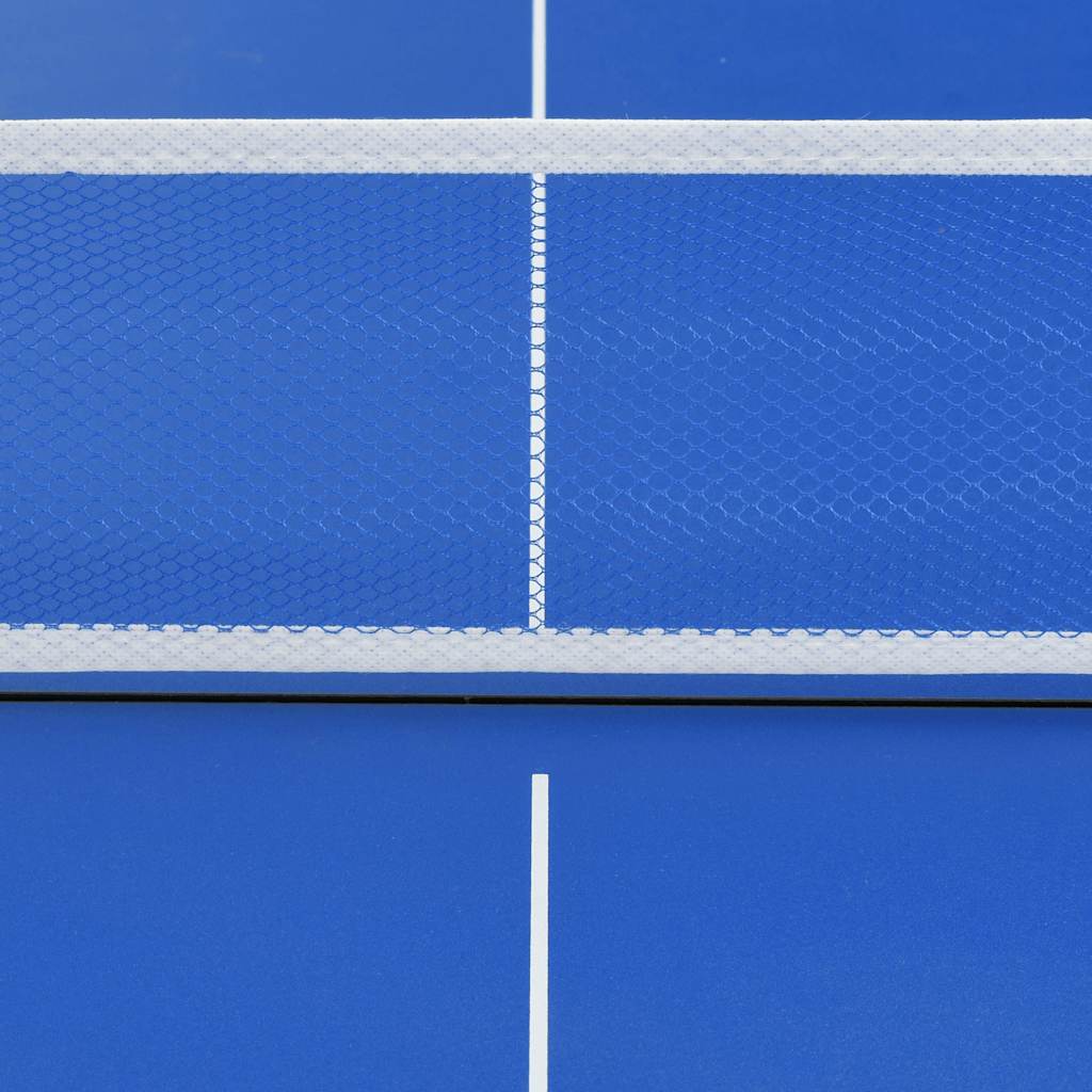 1,5 méteres kék pingpongasztal hálóval 152 x 76 x 66 cm 9