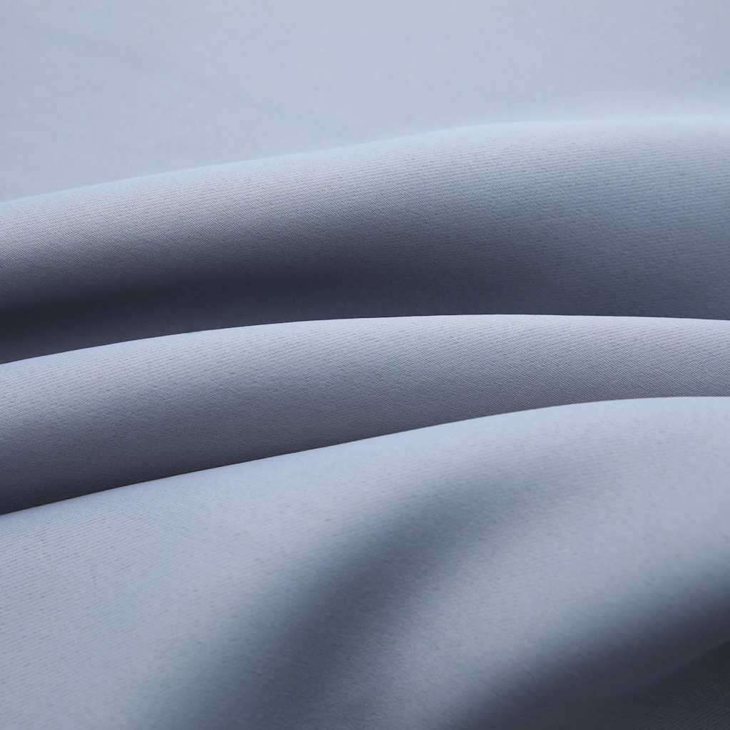 2 db szürke sötétítőfüggöny fémgyűrűkkel 140 x 175 cm 4