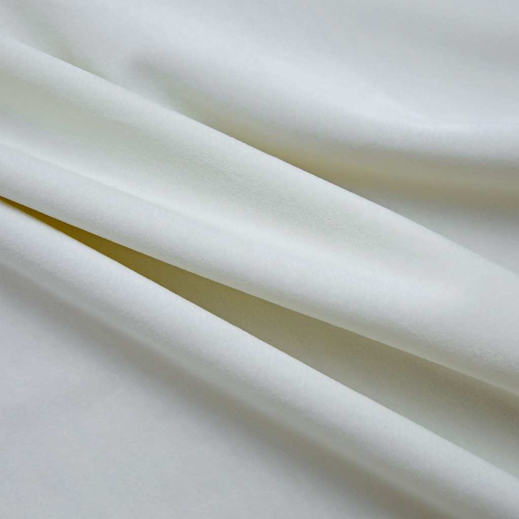 2 db krémszínű bársony sötétítőfüggöny gyűrűkkel 140 x 245 cm 4