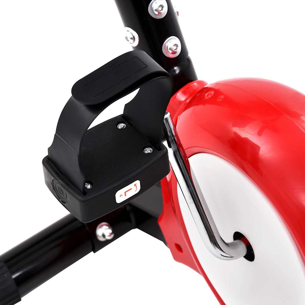 Piros szíjhajtású szobakerékpár 9