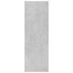 Betonszürke szerelt fa cipőtartó 54 x 34 x 100,5 cm 5