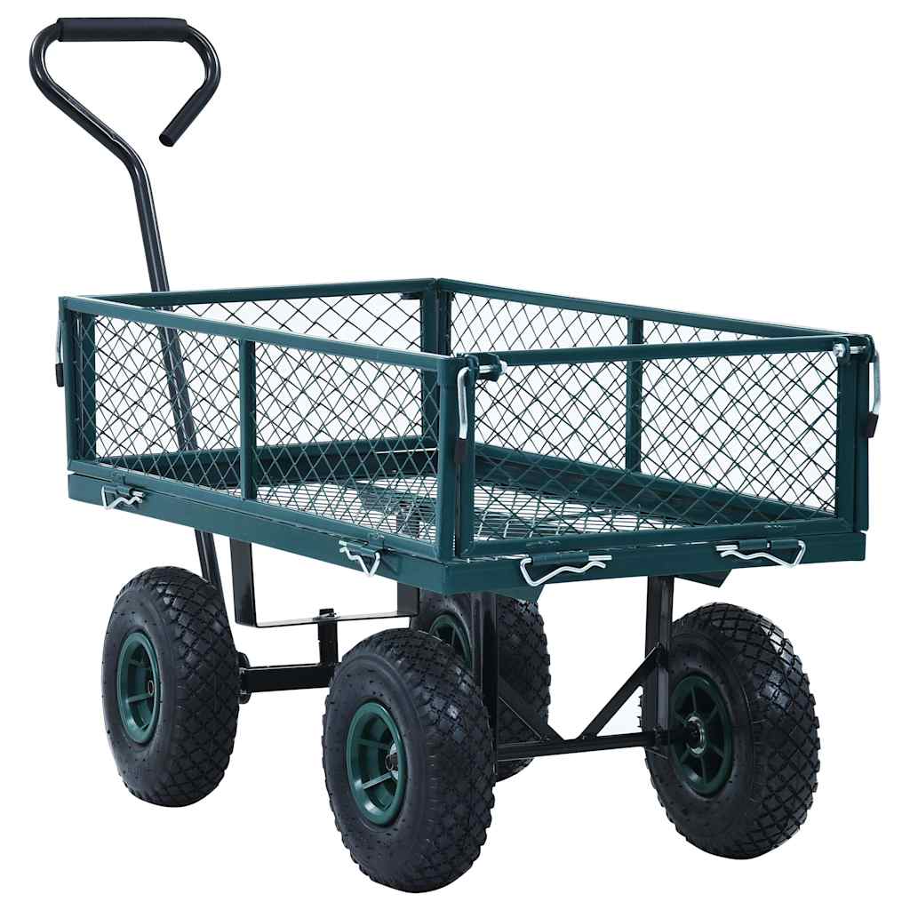 Zöld kerti kézikocsi 250 kg 2