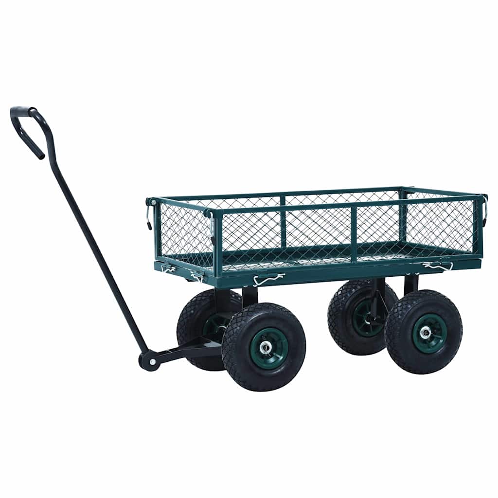 Zöld kerti kézikocsi 250 kg 3