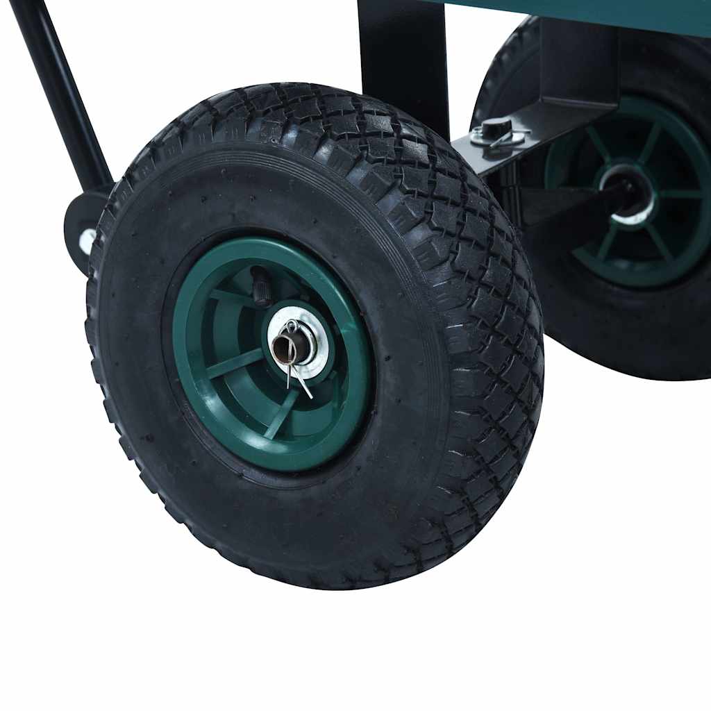 Zöld kerti kézikocsi 250 kg 9