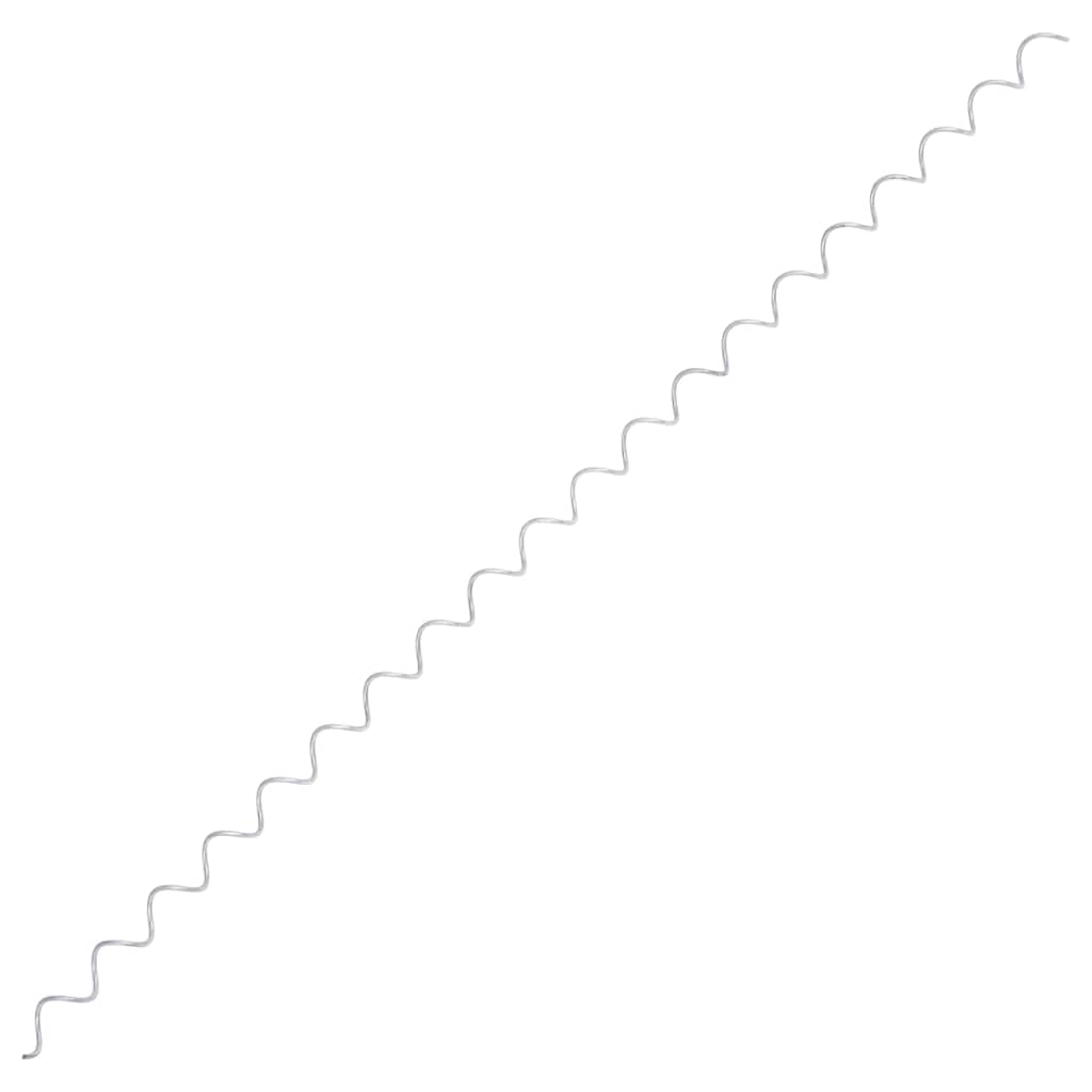 24 db horganyzott acél gabionspirál 100 cm 4