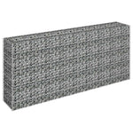 Horganyzott acél gabion magaságyás 180 x 30 x 90 cm 3
