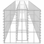 Horganyzott acél gabion magaságyás 270 x 30 x 30 cm 5
