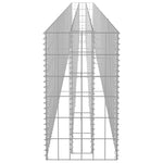 Horganyzott acél gabion magaságyás 450 x 30 x 60 cm 5
