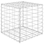 Kocka alakú acélhuzal gabion magaságyás 40 x 40 x 40 cm 2